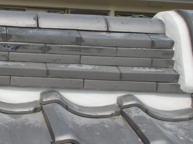 小野市の取り直しできれいに整った漆喰